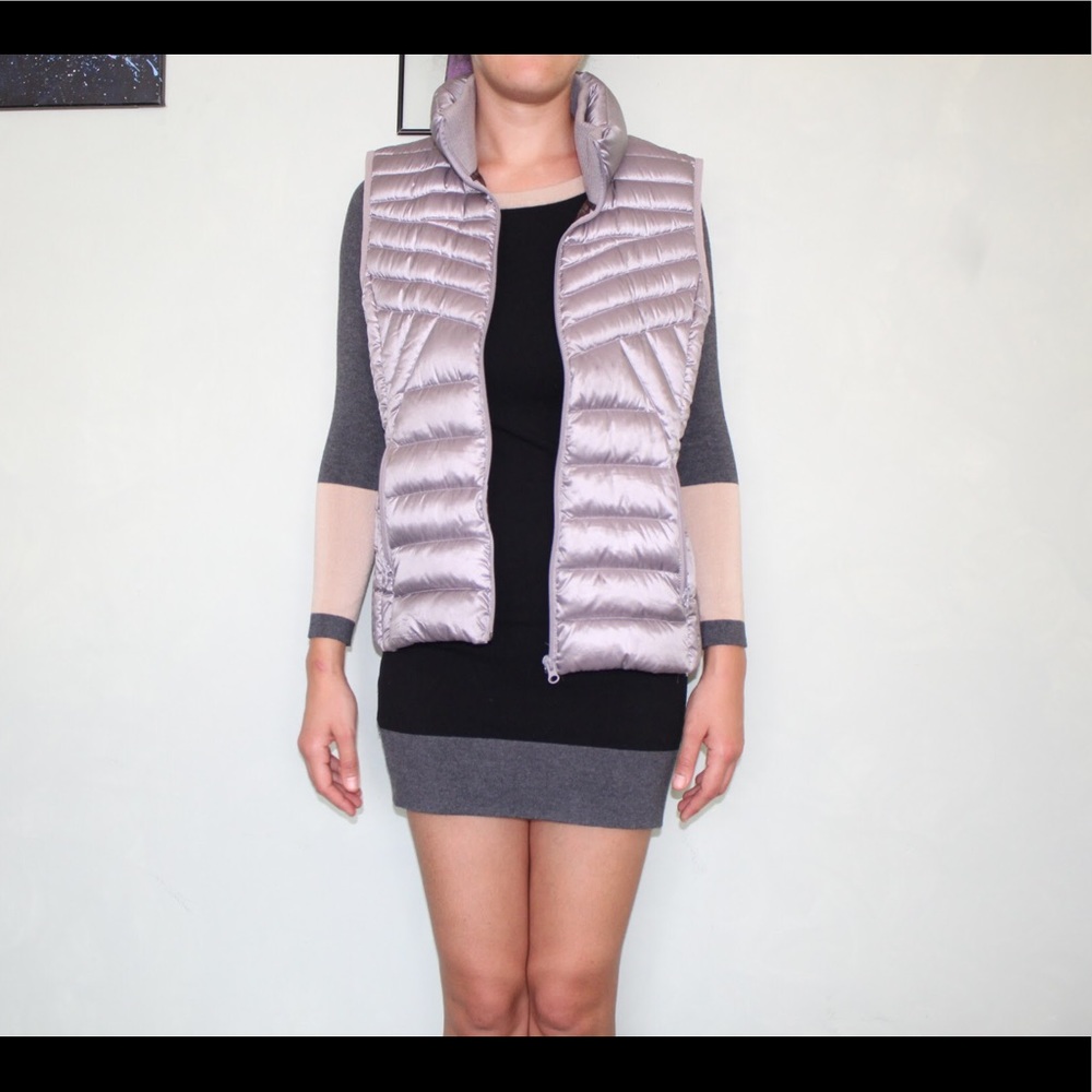 Bernardo Metallic Puffer Vest